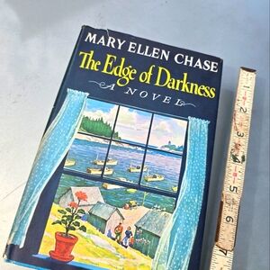 Vintage 1957 Book The Edge Of Darkness- Mary Ellen Chase - Maine Beach House